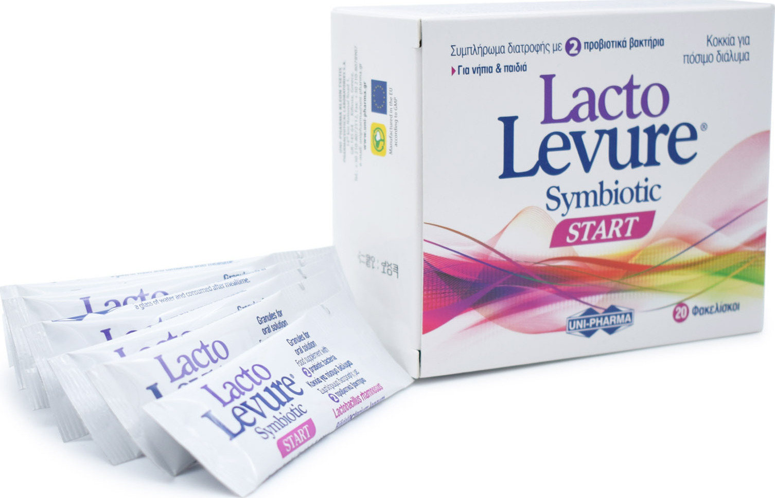 UNI-PHARMA - LACTO LEVURE Symbiotic Start - 20sach.